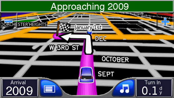 Recalculating - Outside view