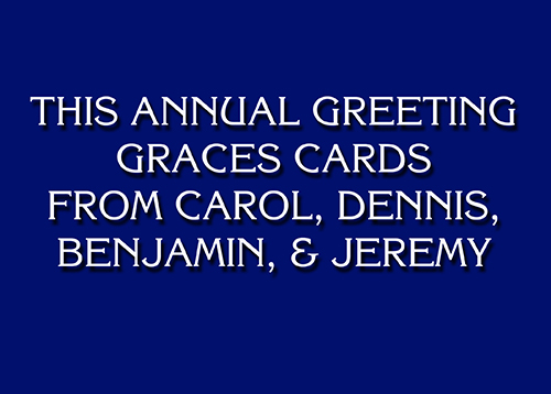 Jeopardy! - Inside view