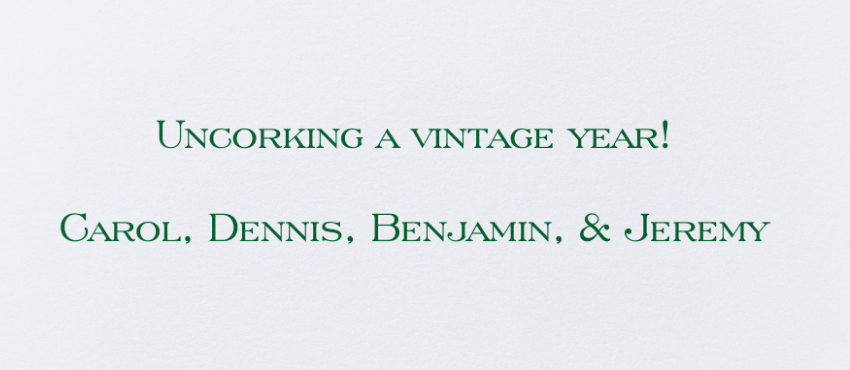 Vintage - Inside view